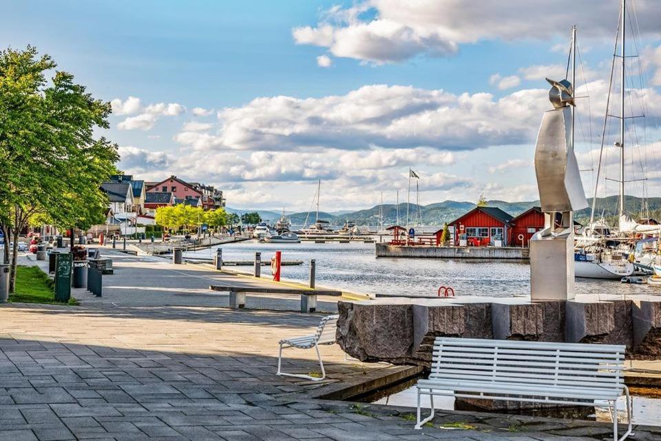 Studio W Centrum Miasta Holmestrand, Norwegia Екстер'єр фото